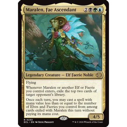 Maralen, Fae Ascendant (PPECL-233) - Promo Pack: Lorwyn Eclipsed Foil