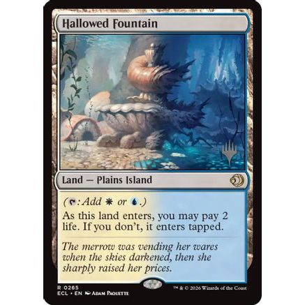 Hallowed Fountain (PPECL-265) - Promo Pack: Lorwyn Eclipsed Foil