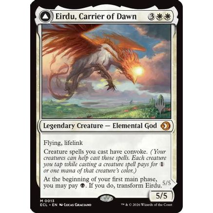 Eirdu, Carrier of Dawn (PPECL-013) - Promo Pack: Lorwyn Eclipsed Foil