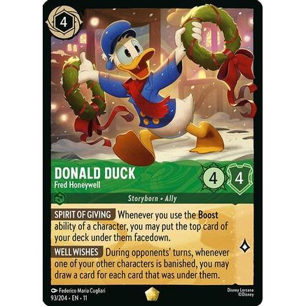 Donald Duck - Fred Honeywell (93/204) - Winterspell