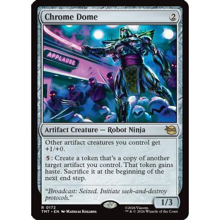Chrome Dome (TMT-172) - Teenage Mutant Ninja Turtles