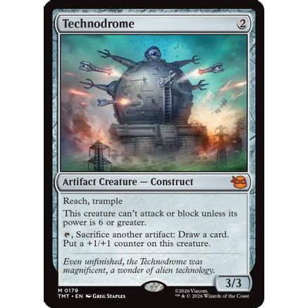 Technodrome (TMT-179) - Teenage Mutant Ninja Turtles Foil