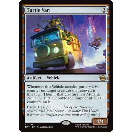 Turtle Van (TMT-181) - Teenage Mutant Ninja Turtles