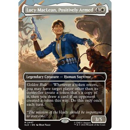 Lucy MacLean, Positively Armed (SLD-2447) - Secret Lair Drop Series