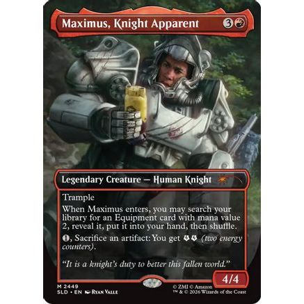 Maximus, Knight Apparent (SLD-2449) - Secret Lair Drop Series