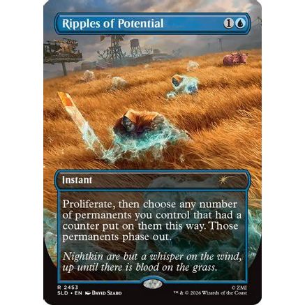 Ripples of Potential (SLD-2453) - Secret Lair Drop Series Foil