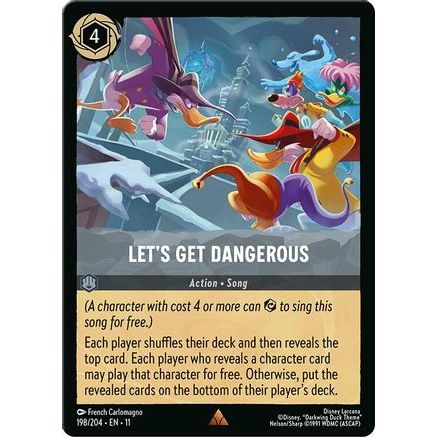 Let's Get Dangerous (198/204) - Winterspell Cold Foil