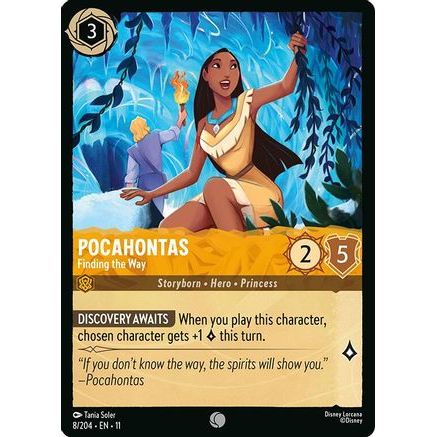 Pocahontas - Finding the Way (8/204) - Winterspell Cold Foil