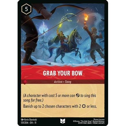 Grab Your Bow (131/204) - Winterspell Cold Foil