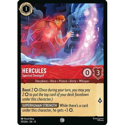 Hercules - Spectral Demigod (117/204) - Winterspell Cold Foil