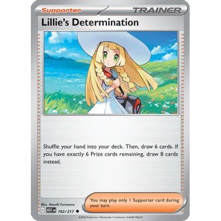 Lillie's Determination 192 - ME Ascended Heroes Reverse Holofoil