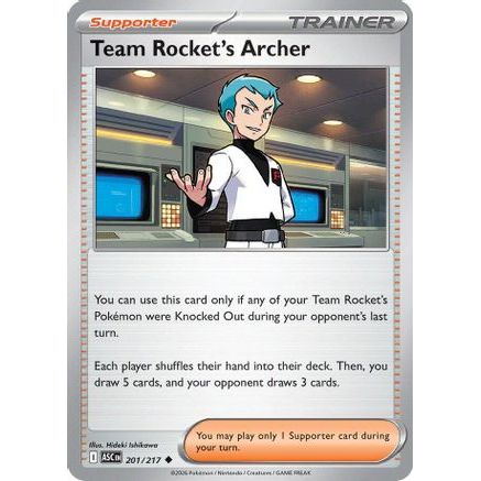 Team Rocket's Archer 201 - ME Ascended Heroes