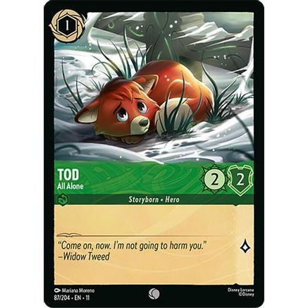 Tod - All Alone (87/204) - Winterspell Cold Foil