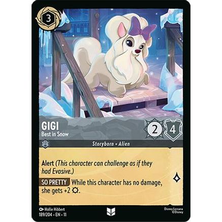 Gigi - Best in Snow (189/204) - Winterspell Cold Foil