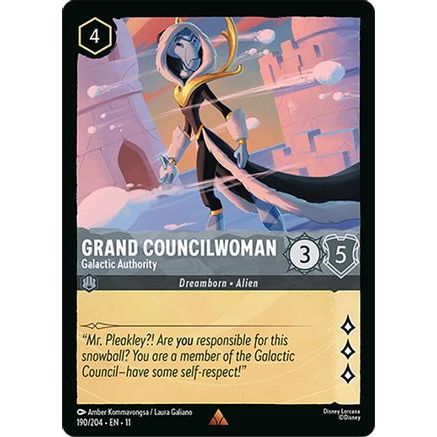 Grand Councilwoman - Galactic Authority (190/204) - Winterspell Cold Foil
