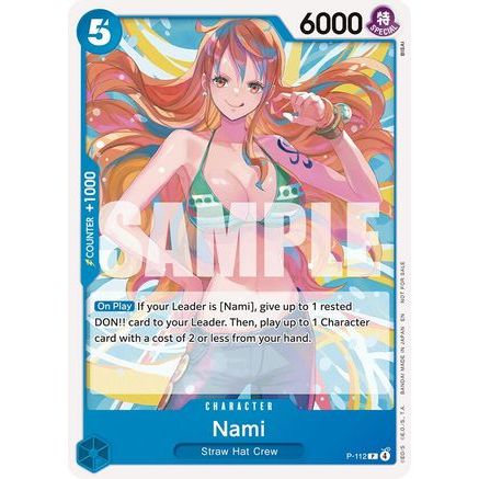 Nami (Heroines Battle Pack) (P-112) - One Piece Promotion Cards Foil
