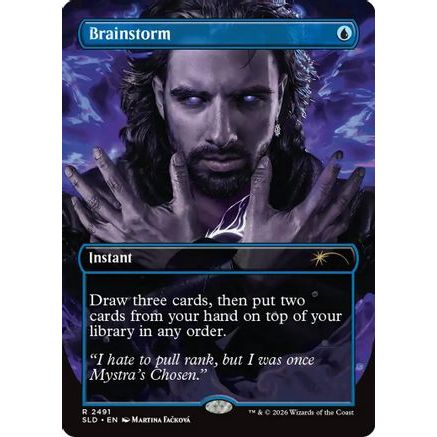 Brainstorm (2491) (SLD-2491) - Secret Lair Drop Series Foil