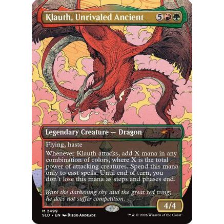 Klauth, Unrivaled Ancient (SLD-2499) - Secret Lair Drop Series