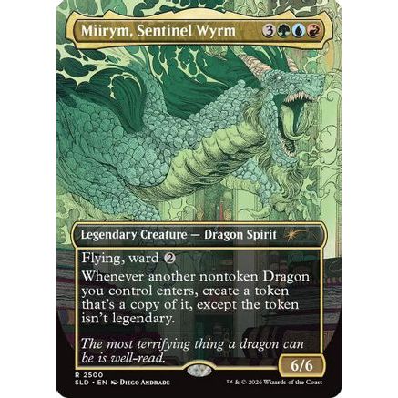Miirym, Sentinel Wyrm (SLD-2500) - Secret Lair Drop Series