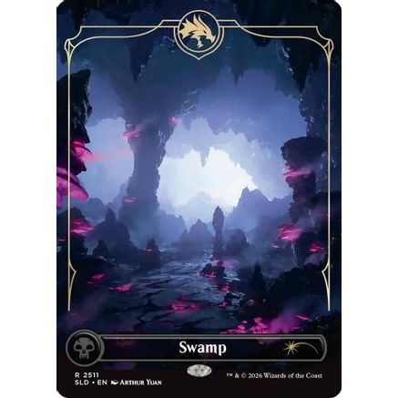 Swamp (2511) (SLD-2511) - Secret Lair Drop Series Foil