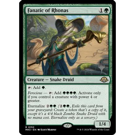 Fanatic of Rhonas (PPECL-152) - Promo Pack: Lorwyn Eclipsed