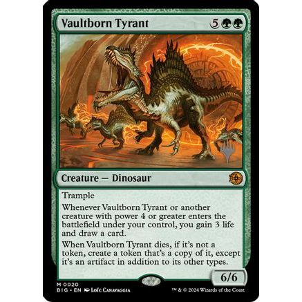 Vaultborn Tyrant (PPECL-020) - Promo Pack: Lorwyn Eclipsed