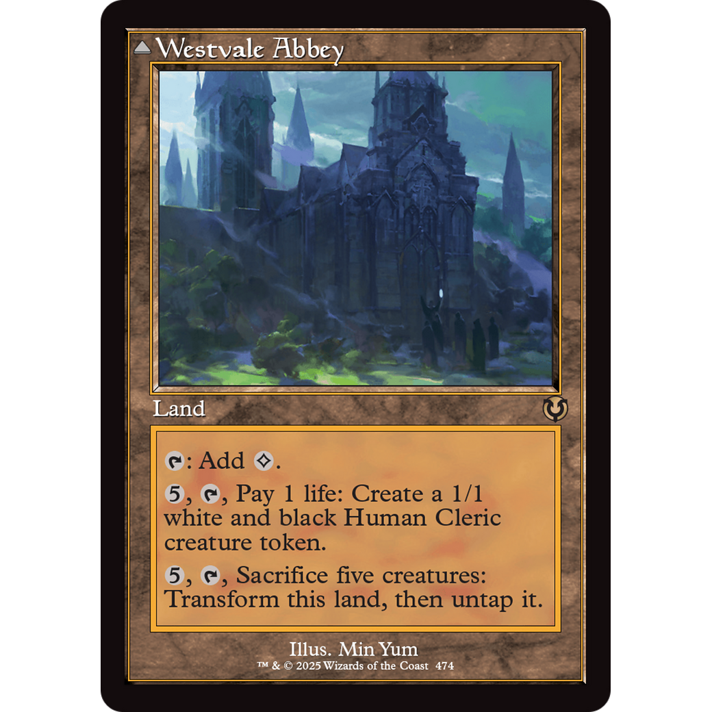 Westvale Abbey // Ormendahl, Profane Prince (INR-474) - Innistrad Remastered Foil