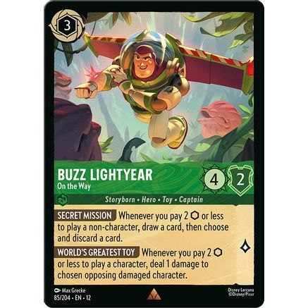 Buzz Lightyear - On the Way (85/204) - Wilds Unknown Cold Foil