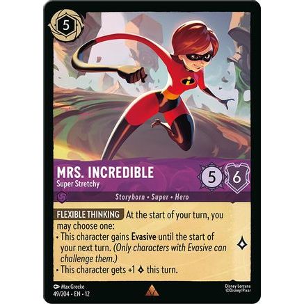 Mrs. Incredible - Super Stretchy (49/204) - Wilds Unknown Cold Foil