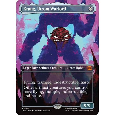 Krang, Utrom Warlord (Borderless) (TMT-221) - Teenage Mutant Ninja Turtles