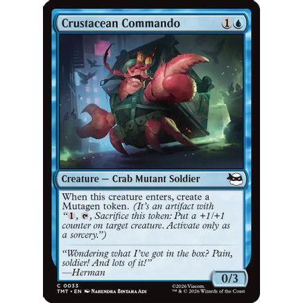 Crustacean Commando (TMT-033) - Teenage Mutant Ninja Turtles