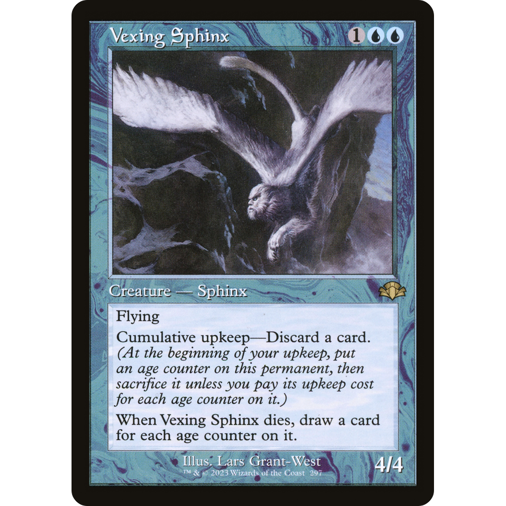 Vexing Sphinx (Retro Frame) (DMR-297) - Dominaria Remastered
