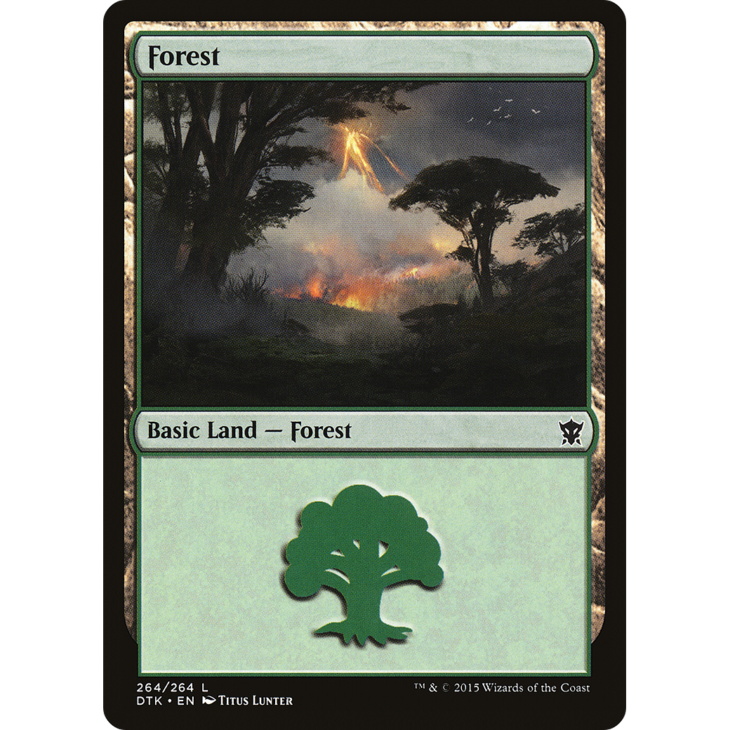 Forest (264) (DTK-264) - Dragons of Tarkir