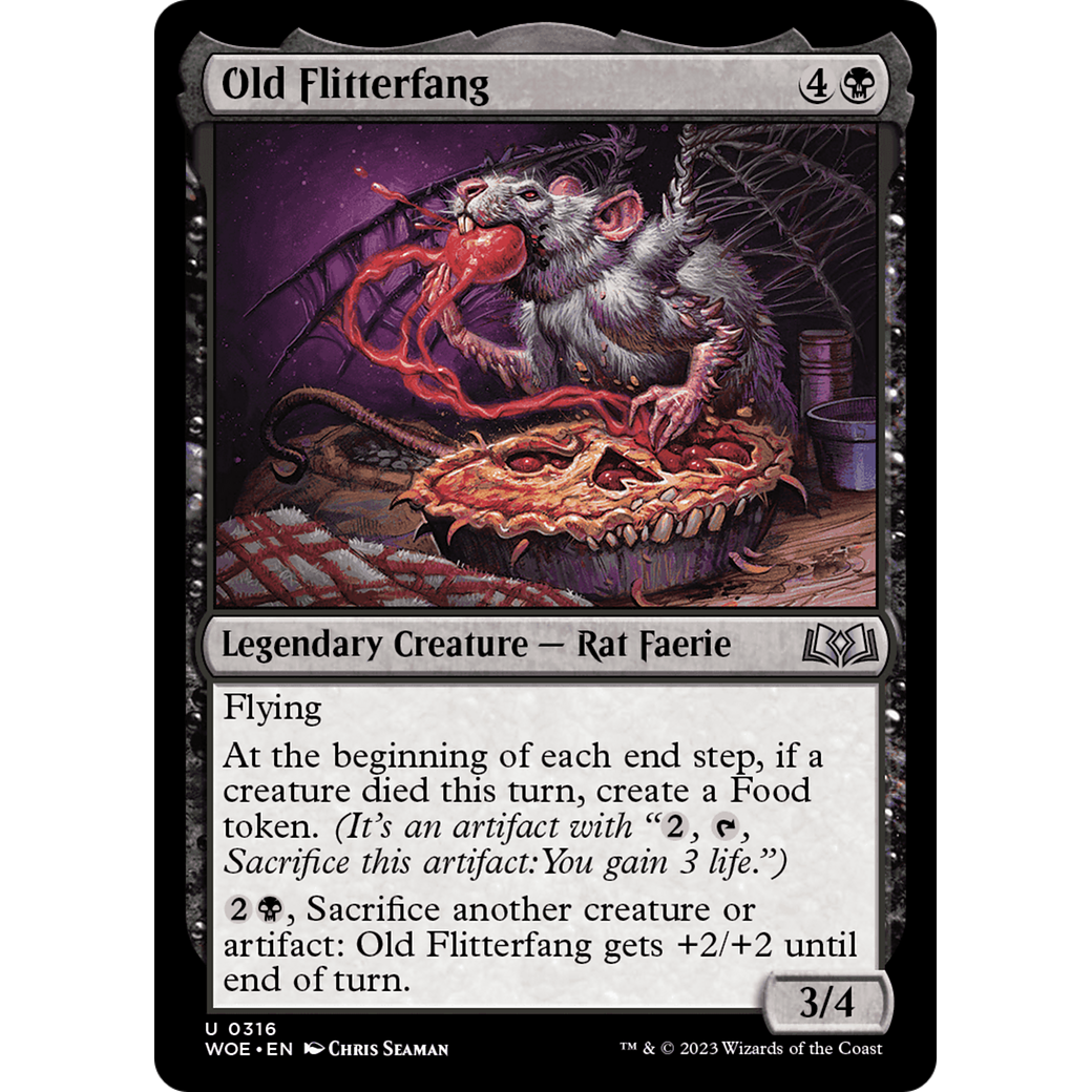 Old Flitterfang (WOE-316) - Wilds of Eldraine
