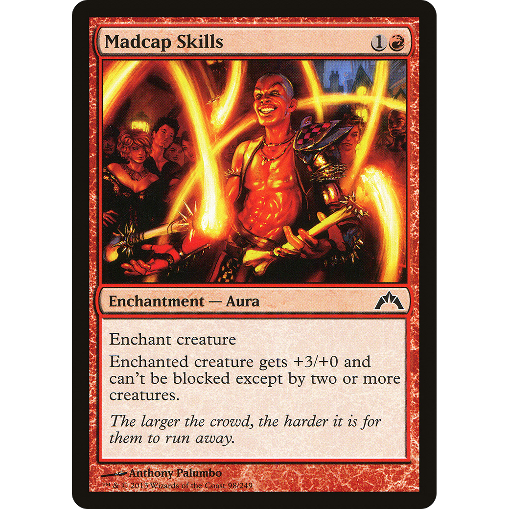 Madcap Skills (GTC-098) - Gatecrash Foil