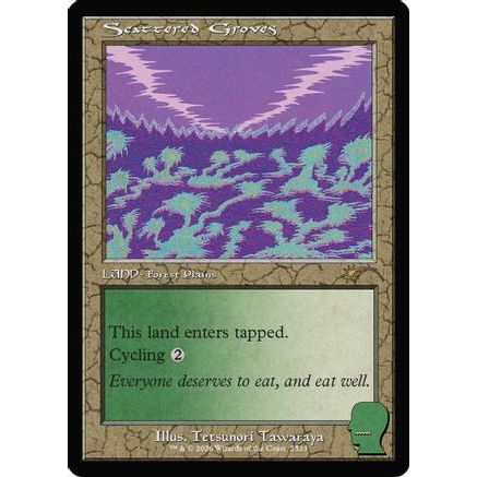 Scattered Groves (SLD-2523) - Secret Lair Drop Series Foil