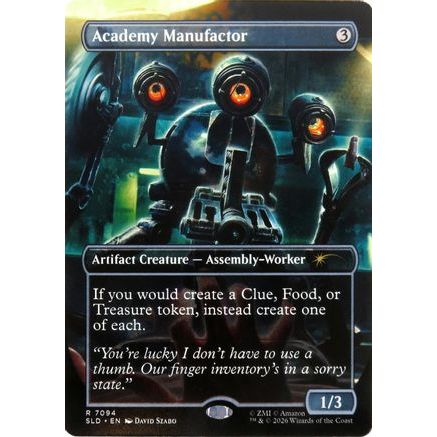 Academy Manufactor (7094) (SLD-7094) - Secret Lair Drop Series Foil