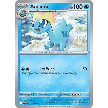 Amaura 23 - ME03 Perfect Order Reverse Holofoil