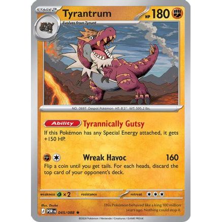 Tyrantrum 45 - ME03 Perfect Order Holofoil