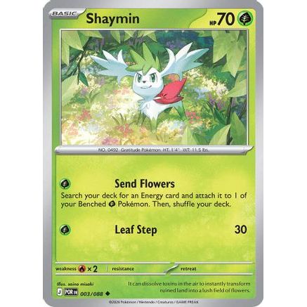 Shaymin 3 - ME03 Perfect Order Reverse Holofoil