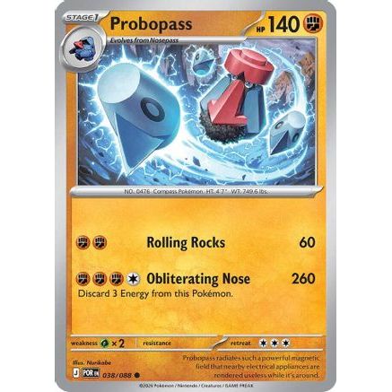 Probopass - 038/088 38 - ME03 Perfect Order Reverse Holofoil