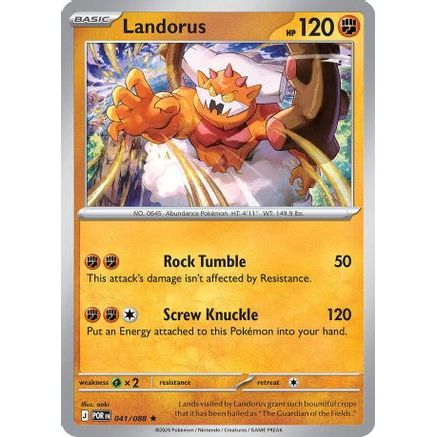Landorus 41 - ME03 Perfect Order Holofoil