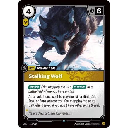 Stalking Wolf (166/219) - Unleashed