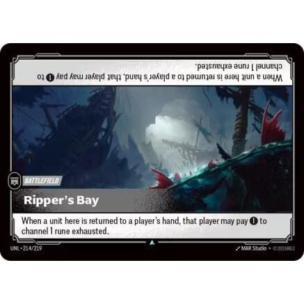 Ripper's Bay (214/219) - Unleashed Foil