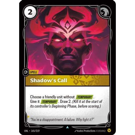 Shadow's Call (165/219) - Unleashed