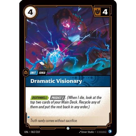 Dramatic Visionary (062/219) - Unleashed Foil