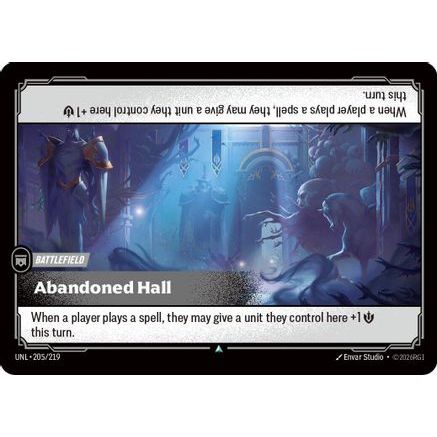 Abandoned Hall (205/219) - Unleashed
