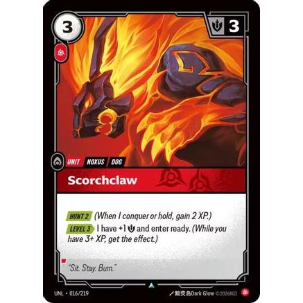 Scorchclaw (016/219) - Unleashed