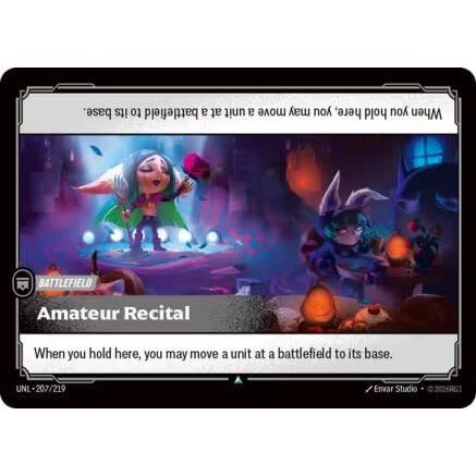 Amateur Recital (207/219) - Unleashed