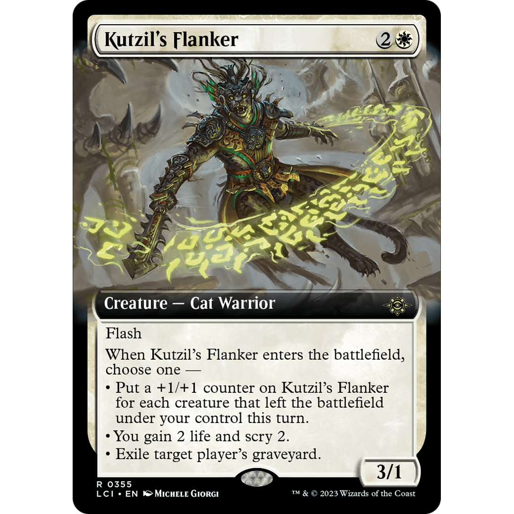Kutzil's Flanker (LCI-355) - The Lost Caverns of Ixalan: (Extended Art)